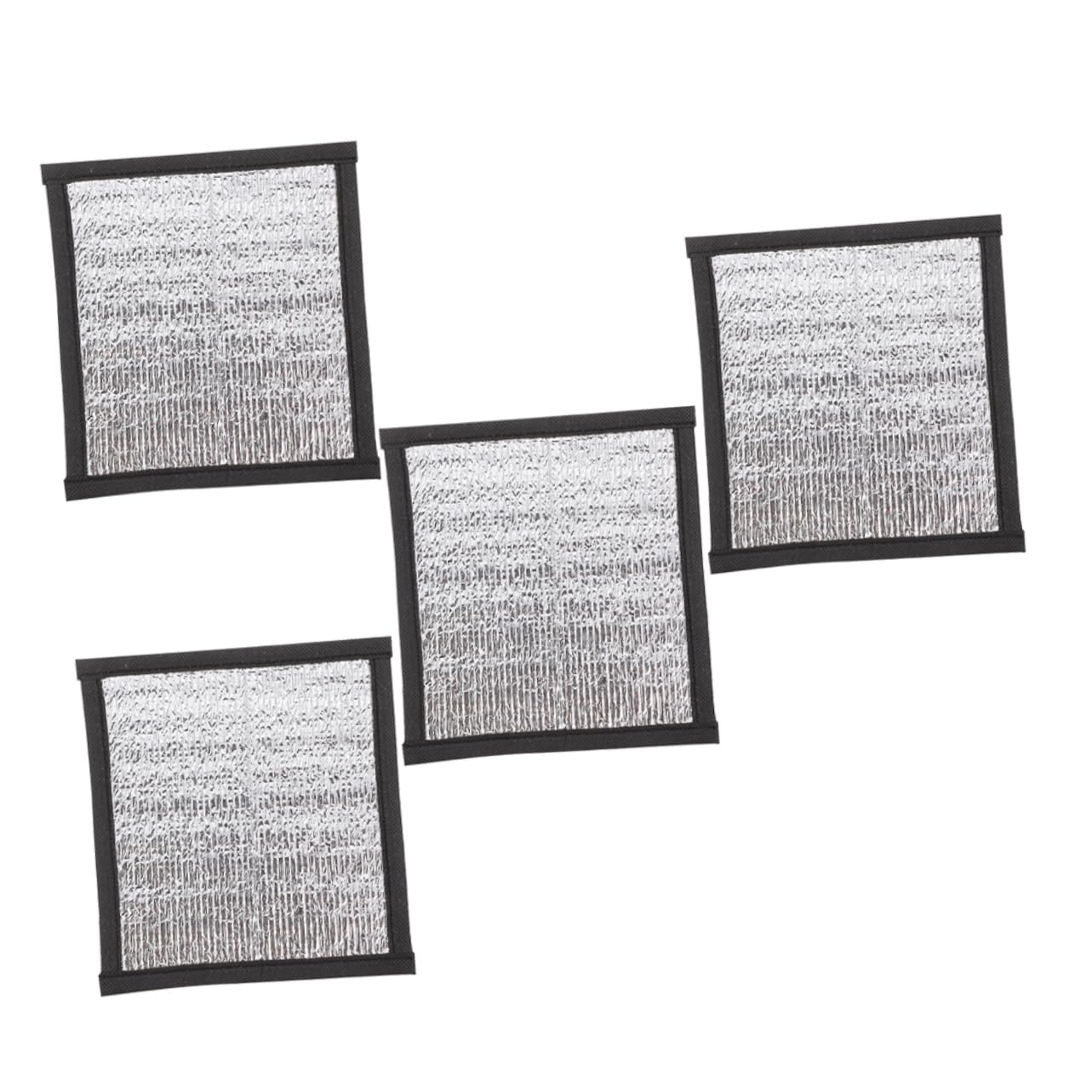 DECHOUS Reptile Mats 4pcs Heating Pads Insulation Reflective Film Pad for Cold Weather Pet Warmers