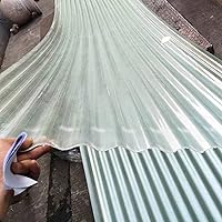 Vista 9 de Hoja de techo transparente, hoja de seguridad de policarbonato transparente, paneles de luz FRP, paneles de fibra de vidrio, paneles de resina