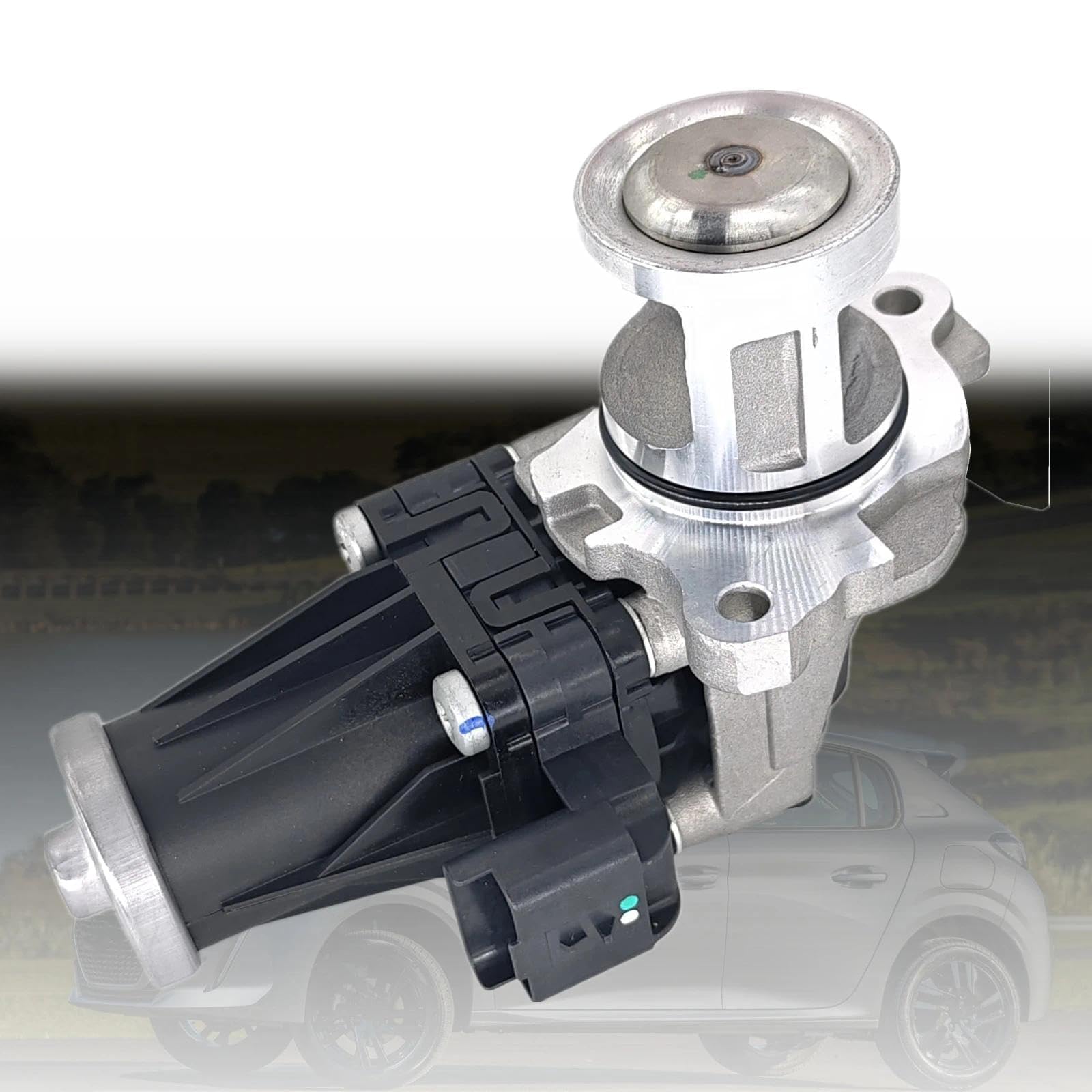 Vanne EGR compatible avec Citroën Berlingo C3 C4 C5 DS3 DS5 Peugeot 208 508 3008 4008 5008 Ford B-Max Fiesta VI Focus III Mondeo IV Volvo C30 S40 S60 1702178 AV6Q-9E456-BA