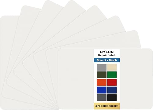 Vista 268 de KING MOUNTAIN Cinta de reparación de lona, parche para equipos para exteriores, 4 x 63 pulgadas, impermeable, autoadhesiva para reparar cubiertas