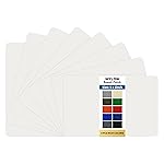 KING MOUNTAIN Self Adhesive Nylon Fabric Repair Patch, 58 Inches 8 Pcs, Quick Down Jacket Repair Patch, Waterproof Outdoor Gear Patch Kit for Tent,Backpacks,Umbrella, Gloves, Sleeping Bag (White)