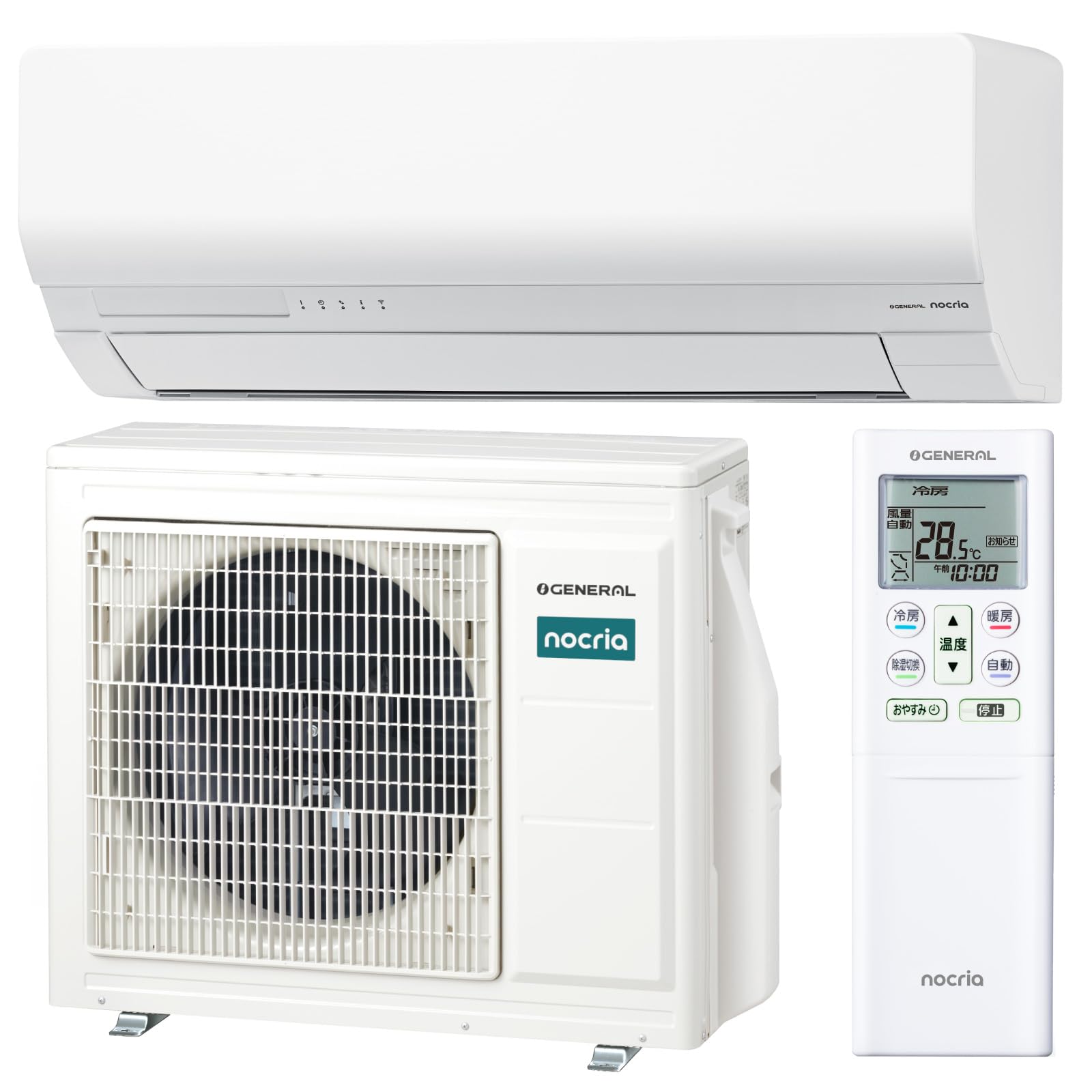 Amazon | ノクリア nocria エアコン 2026年 Wシリーズ AS-W636T2W［主