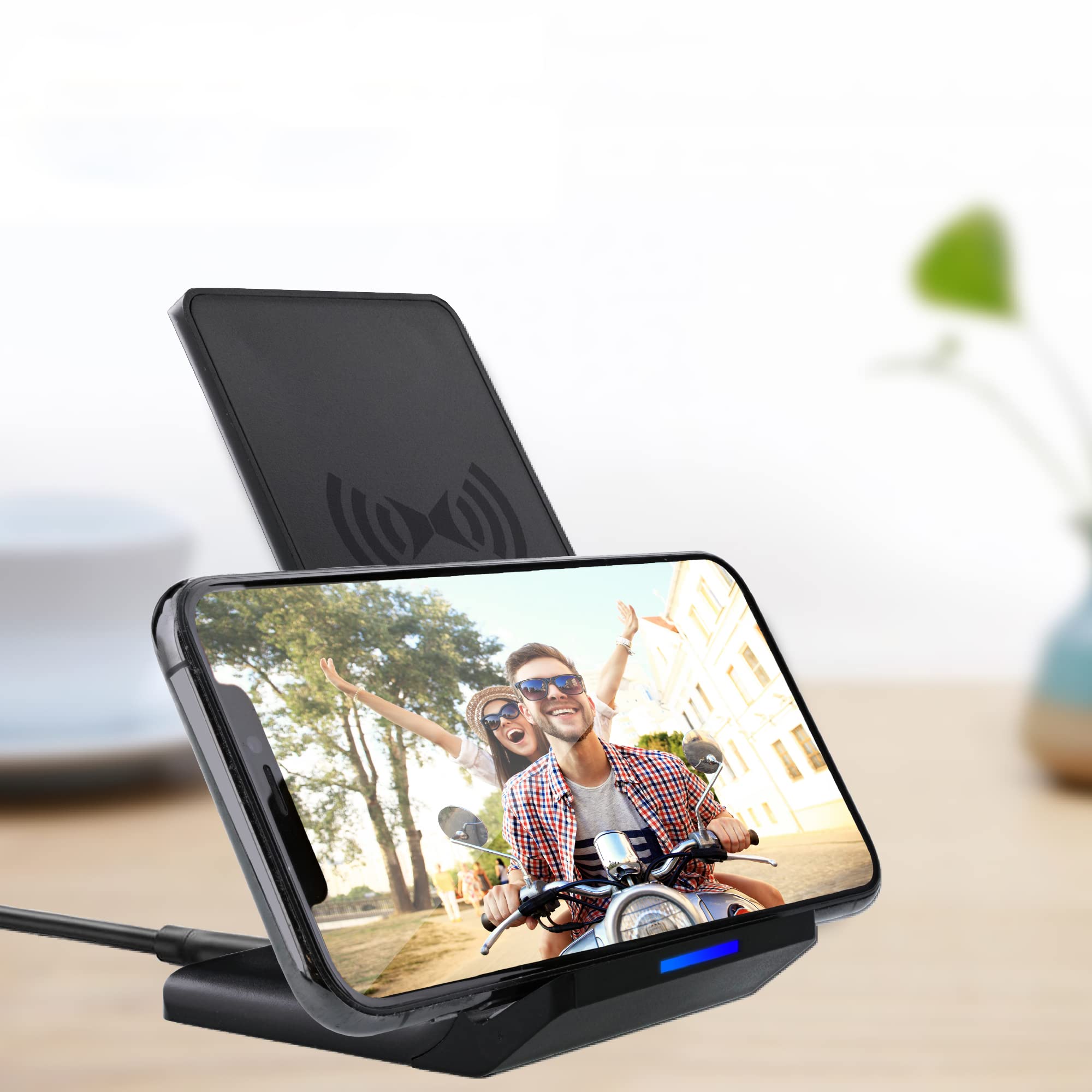 Xtreme 10W Standing Desktop Wireless Smartphone Charger - Fast Charging Stand