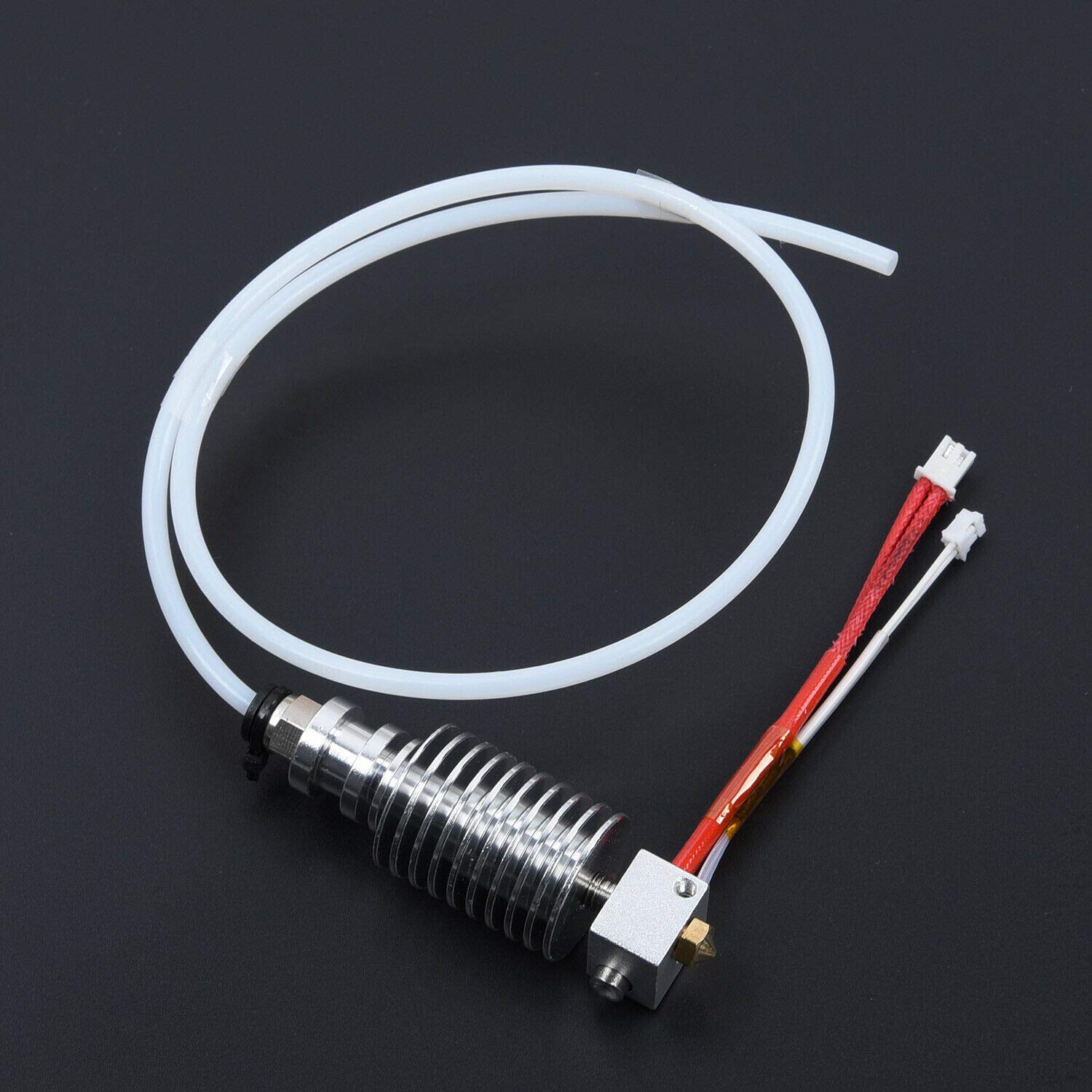 KetsicartExtruder New Set Hot End Straight-Type J-Head Hotend Kit Replacement All Metal