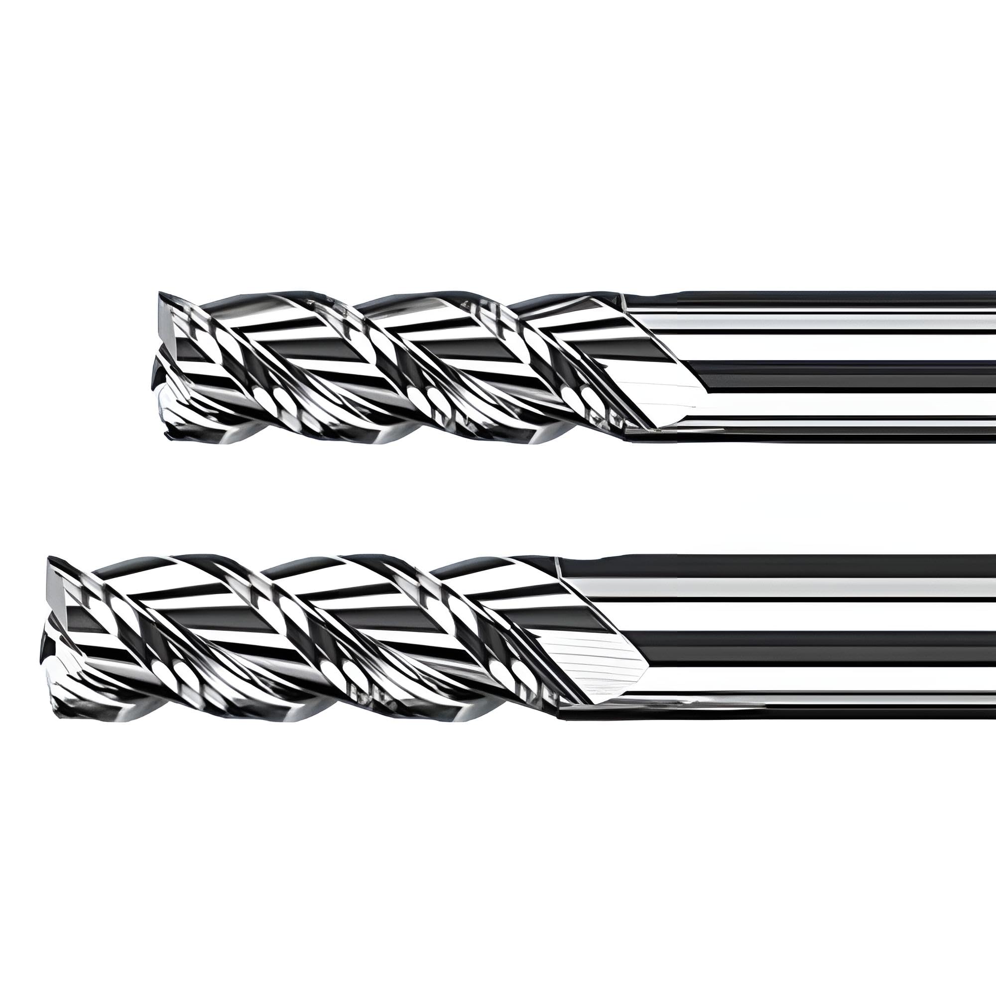 Frez VHM, Z=3, polerowane naprężenie, gładkie, ostre Ø 1-20 mm do aluminium, miedzi, MDF (12,0 x 45 x 100 - d2=12 mm XL)