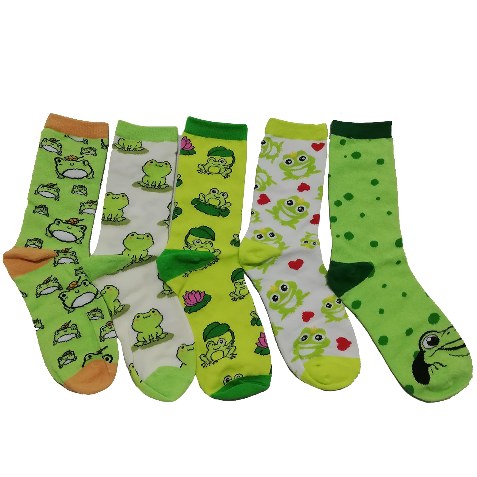 5 Pairs Cute Socks Set Gifts For Women Men,Funny Novelty Crew Casual Sock