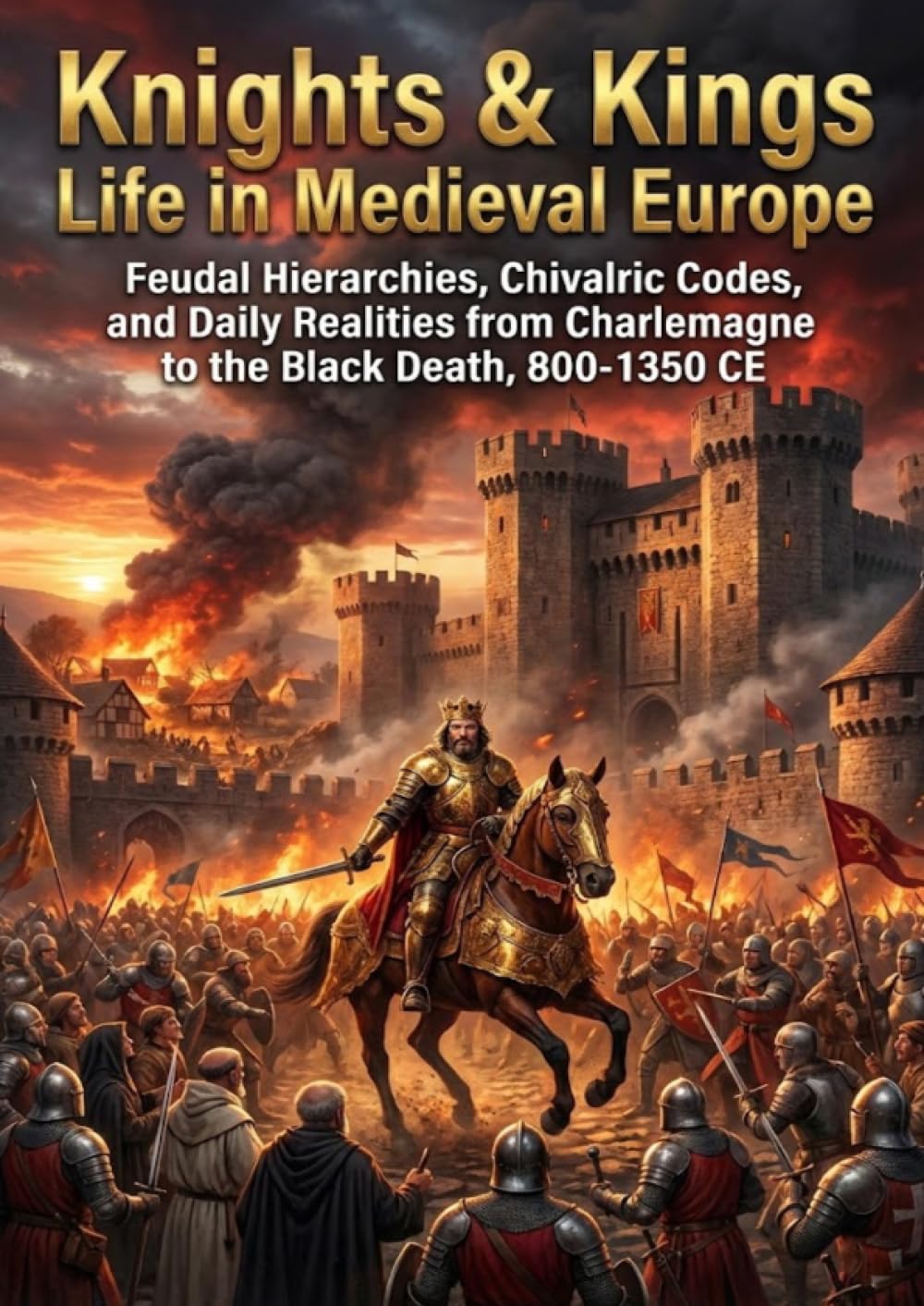 Knights & Kings: Life in Medieval Europe: Feudal Hierarchies, Chivalric Codes, and Daily Realities from Charlemagne to the Black Death, 800-1350 CE