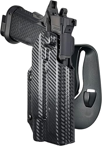 Funda de paleta OWB para Staccato XC con Surefire X300