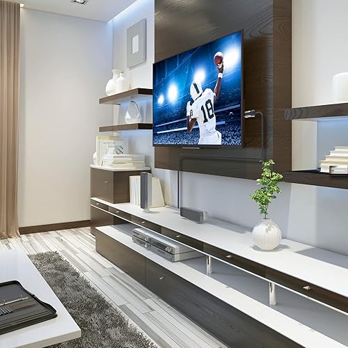 Miniatura 8 de Monster Cable óptico activo de la serie M con certificación Lightwave HDMI de 2.1-48 Gbps con conector de extrusión de aluminio, V-Grip, funda