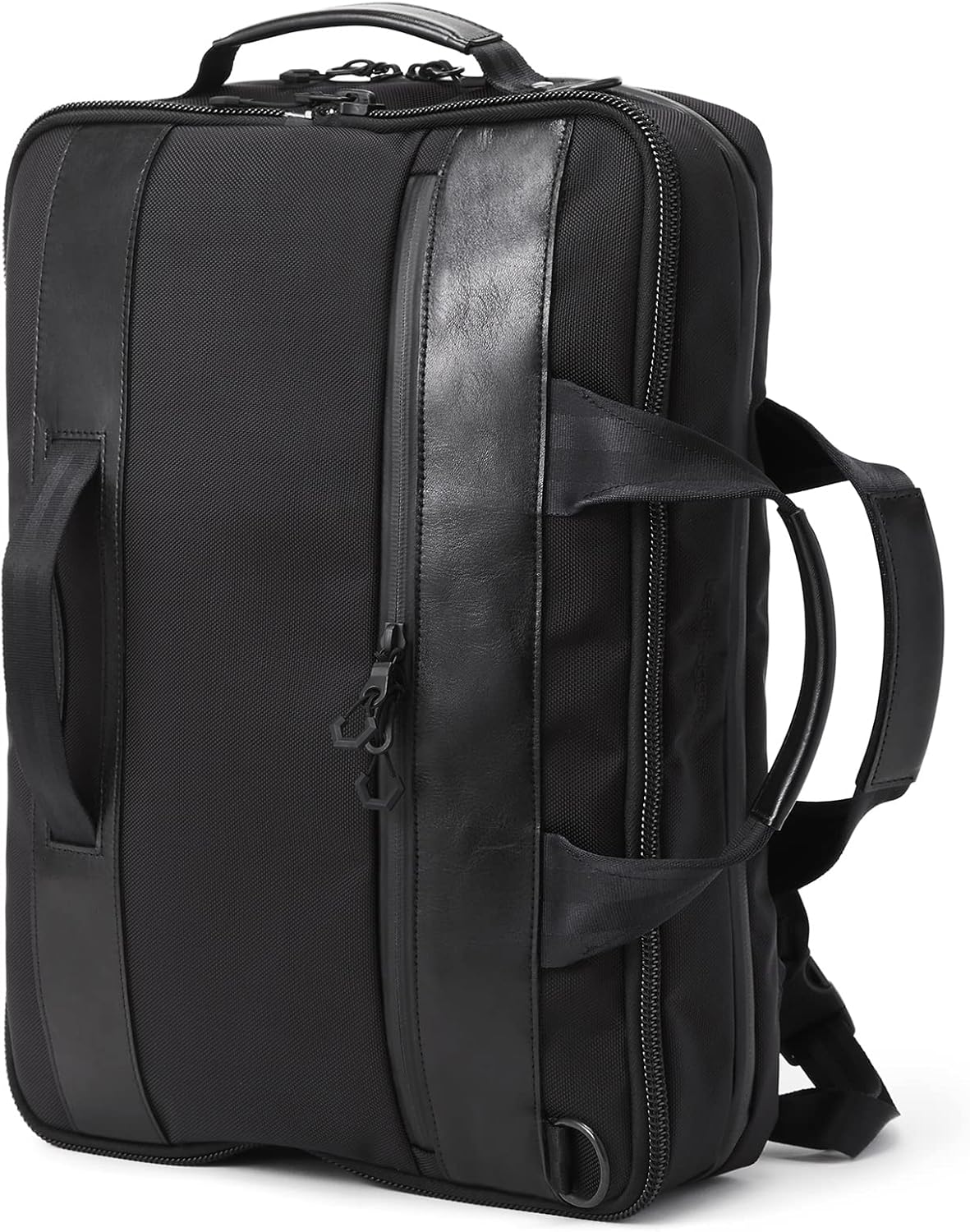 Belouf Urban Commuter 3-Way Business Bag, 2x3 Way BRIEF PACK HA, Made in Japan, Collaboration Bag, PC / A4 Storage, Up to 6.1 gal (28 L), Black