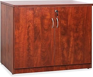 Lorell LLR69611 Essentials Series Laminate Accessories, Cherry