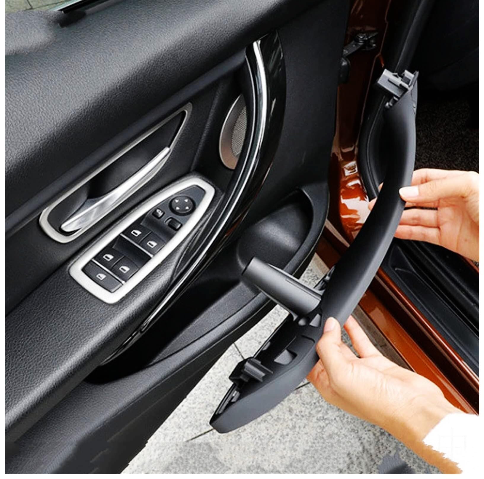 Sostituzione Maniglia Interna Portiera Rivestimento per maniglia interna della portiera Per BMW Serie 3 F30 2012-2018 (codice OE: 51417279312)