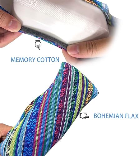 Miniatura 5 de LSAUTO- Cubierta universal de 38 cm para volante con absorción de sudor, con tela de lino grueso SWC0.