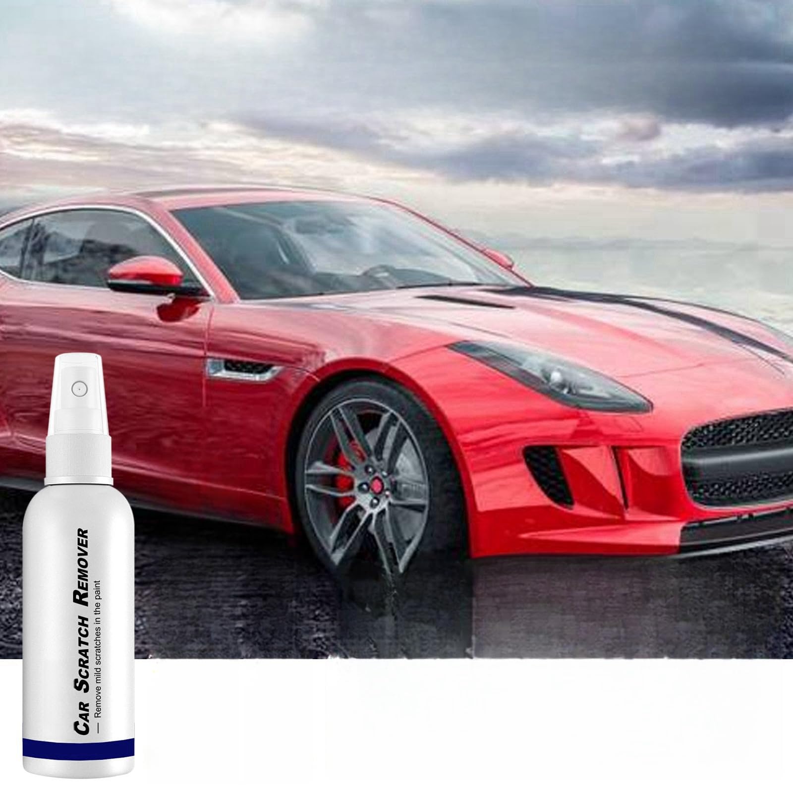 Automotive Scratch Repair Spray - 100ml Scratch & Blemish Elimination, Paint Refinishing & Protection Coating - Professional Formula for Versatile Application on Metal, Plastic & Glass