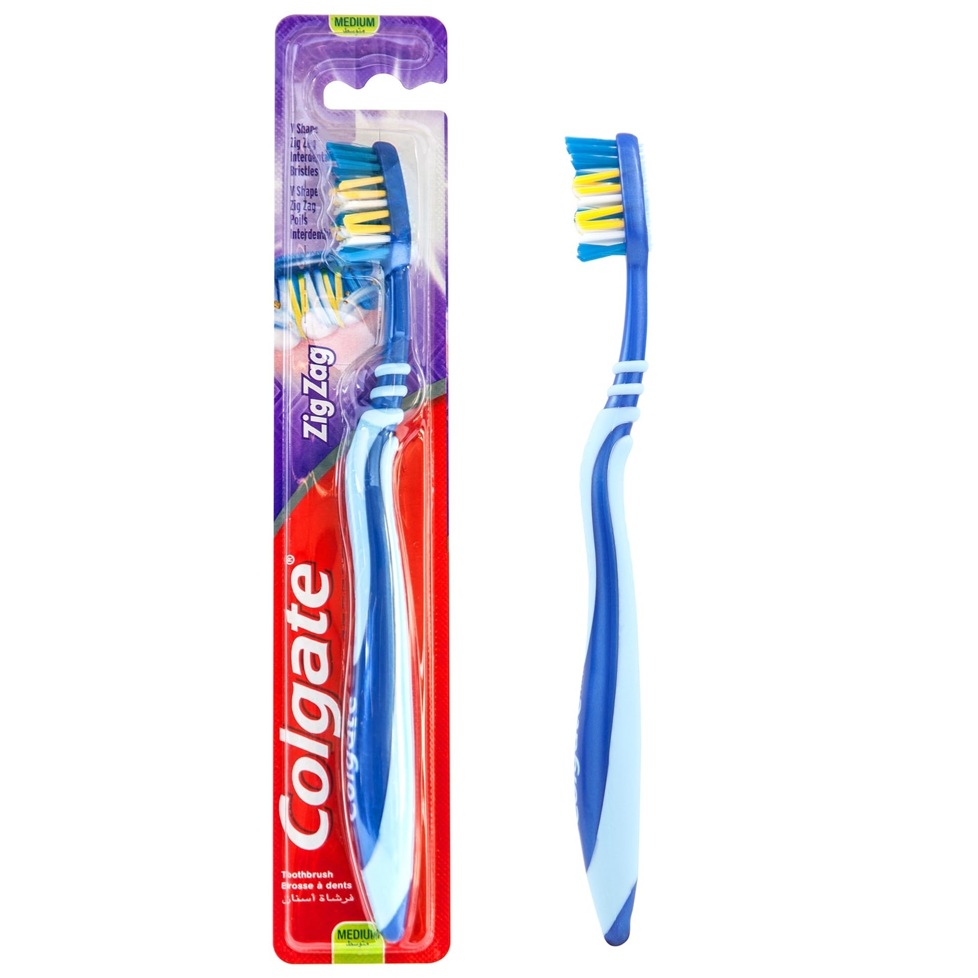 Colgate Zigzag Medium Toothbrush