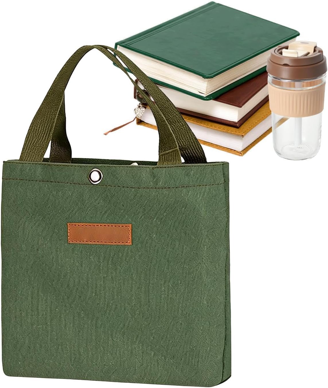Canvas Tote Bag - Reusable Waterproof Holder, Daily Storage Bag For Travel