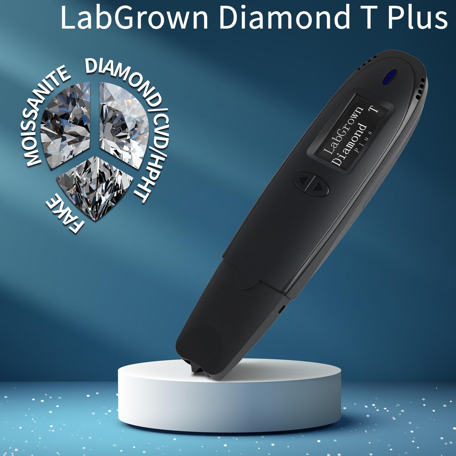 LabGrown Diamond T Plus Professionell Diamanttester Diamant Prüfgerät Diamond Tester Labor gezüchteter Diamant CVD HPHT Tester Moissanit Tester