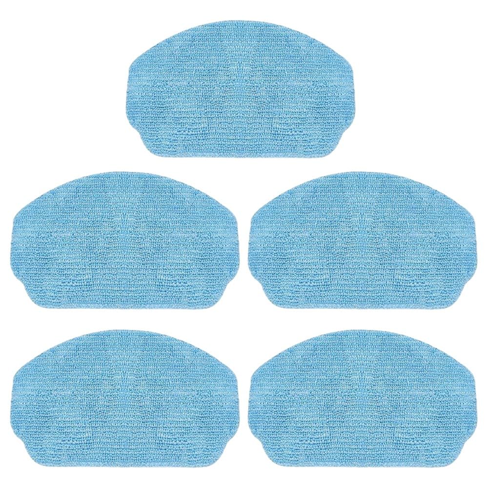 Paño de microfibra para repuesto VCR04W Robot para aspiradora, para almohadillas de limpieza suaves y reutilizables, paquete de 5