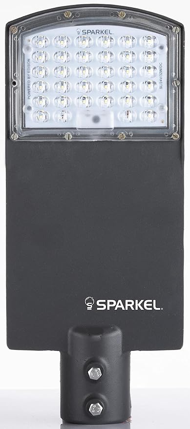 SPARKEL 30 Watt Solar Semi Integrated Streetlight for Outdoor, Industrial Usage(SPSPC-300SIS)