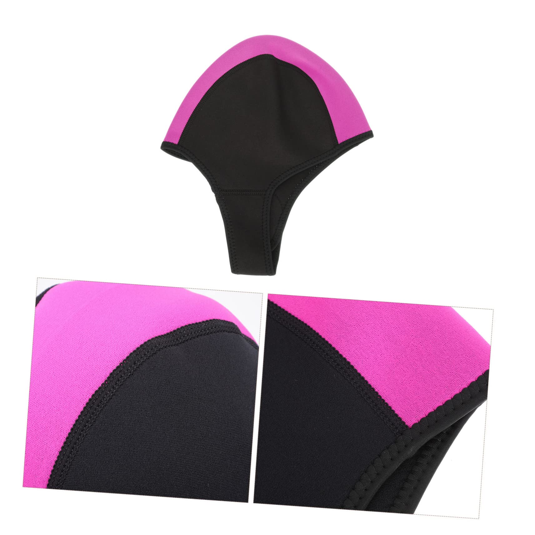 Kisangel 2 Uds Cubierta De Capucha De Buceo Para Hombres Gorro De Baño De Neopreno Gorro De Baño Para Hombre Gorro De Natación Para Mujer Gorro De Navegación Gorro De Baño Elástico De Goma
