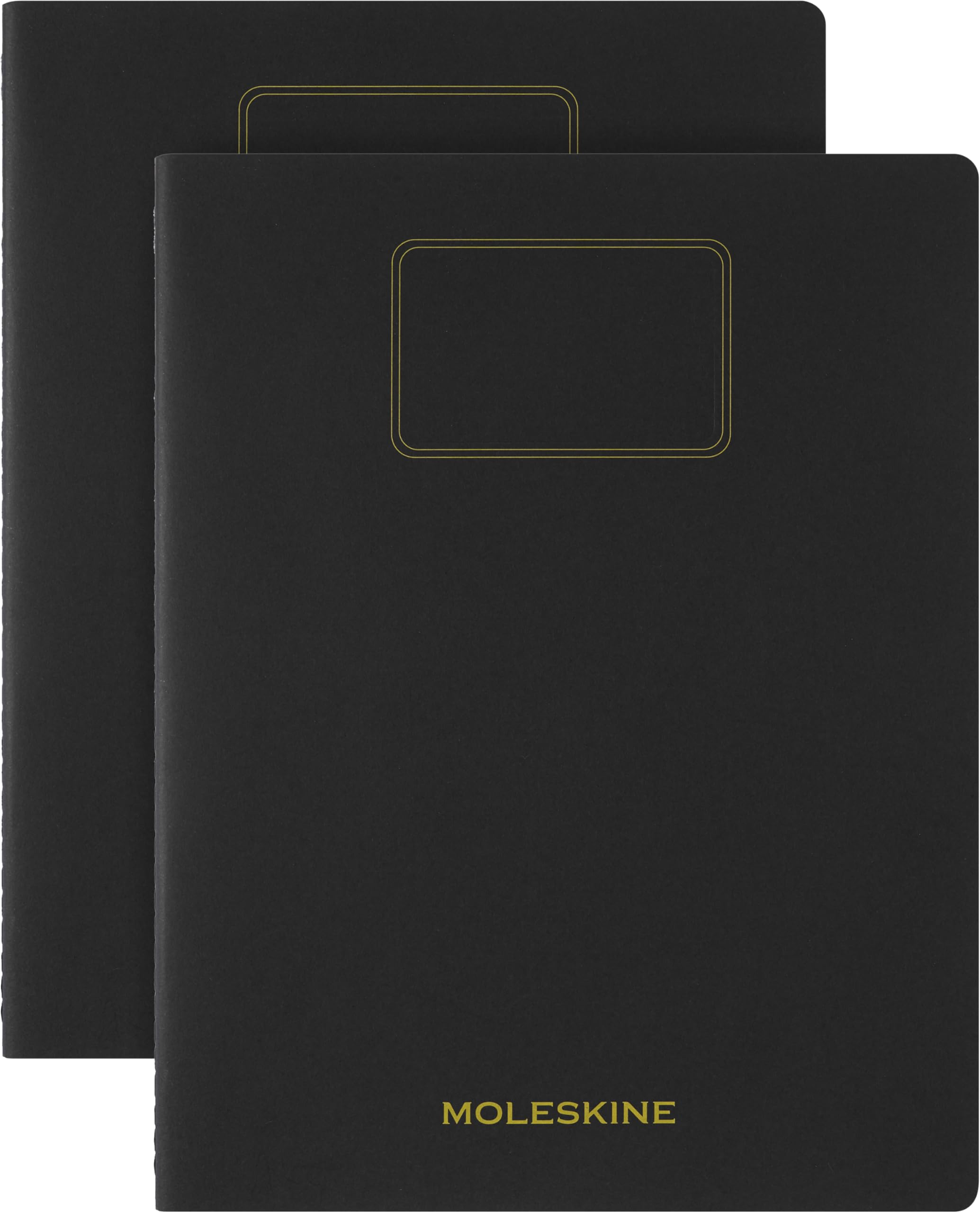 Moleskine Student Cahier Journal, Set of 2 Notebooks for Notes With Detachable Blank Pages Cardboard Cover and Stickers - Image 4