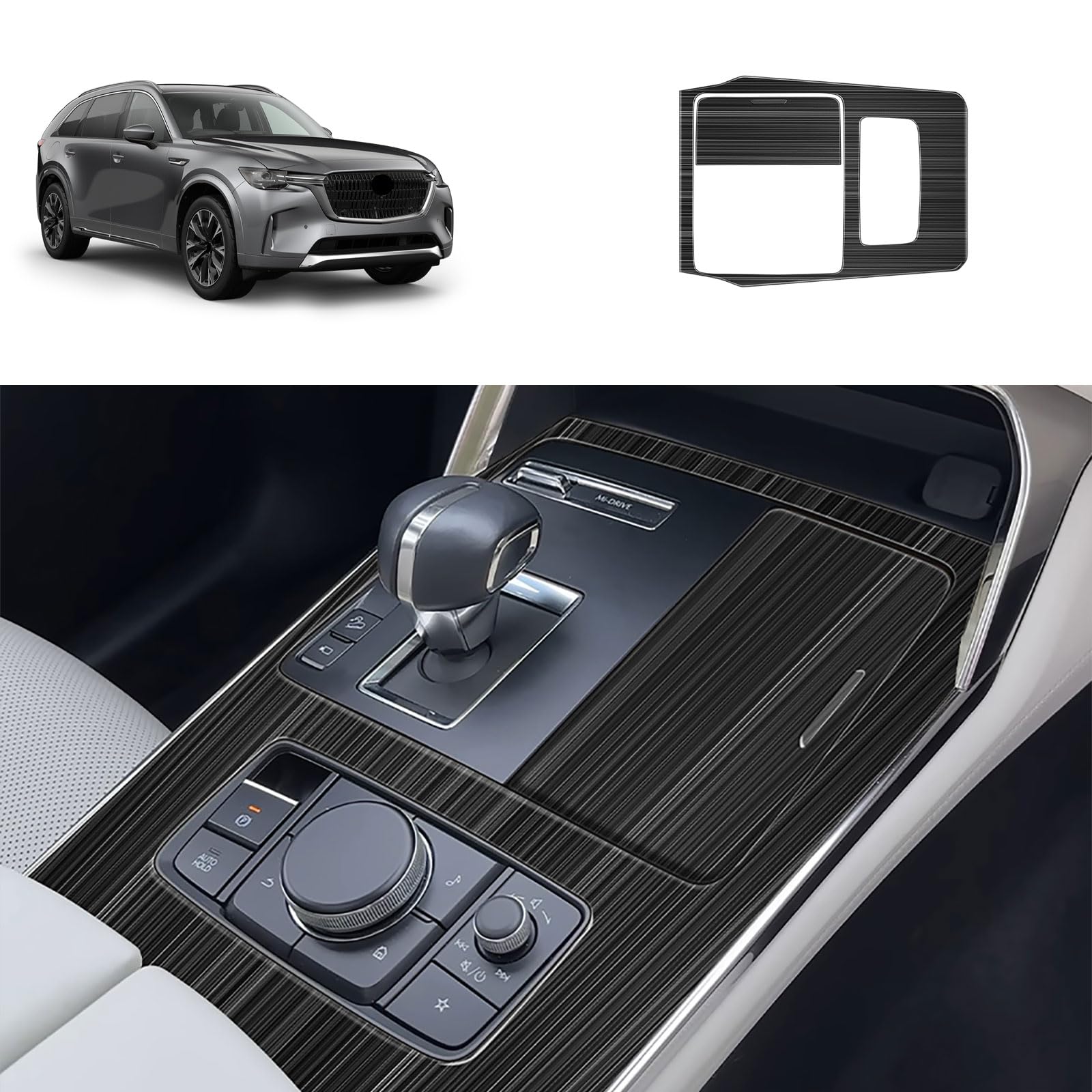 Amazon.com: TERDARAY Gear Shift Panel Cover Compatible With Mazda