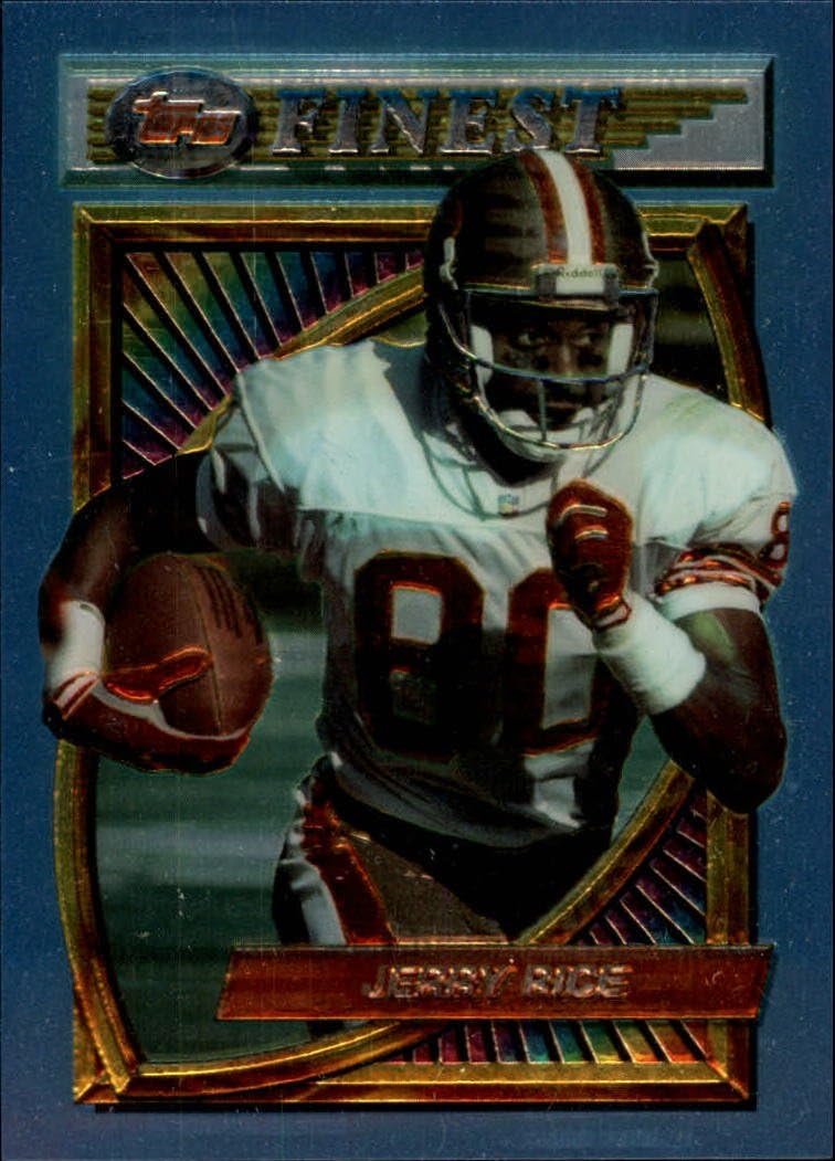 1994 Topps Finest Football Card #12 Jerry Rice