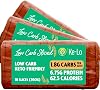 Keto-Pro Low Carb Keto Friendly Bread 3 Pack | Keto Bread | خبز منخفض الكربوهيدرات | خبز منخفض السعرات الحرارية يساعدك على البقاء أكثر اكتمالًا لفترة أطول | وجبات خفيفة منخفضة الكربوهيدرات وأطعمة Keto | خبز منخفض الكربوهيدرات المملكة المتحدة