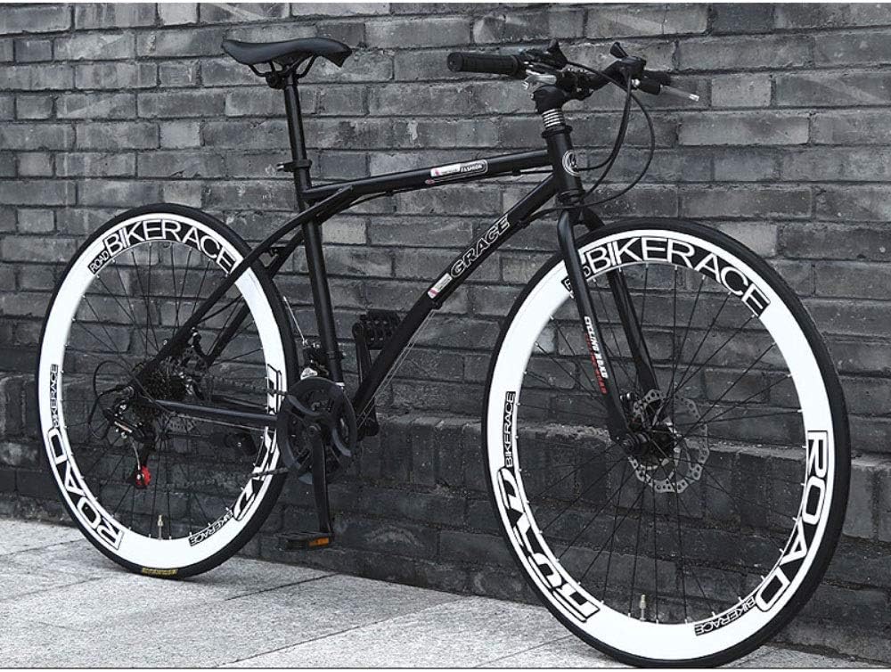 26インチ24スピード自転車のフロントとリアショックアブソーバー
