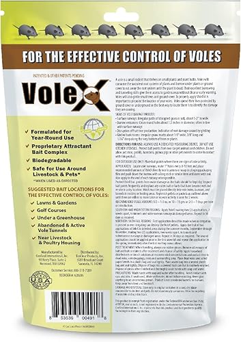 Vista 19 de VoleX - Eficaz contra todas las especies de ratones. Seguro para usar alrededor de personas, mascotas, ganado y vida silvestre