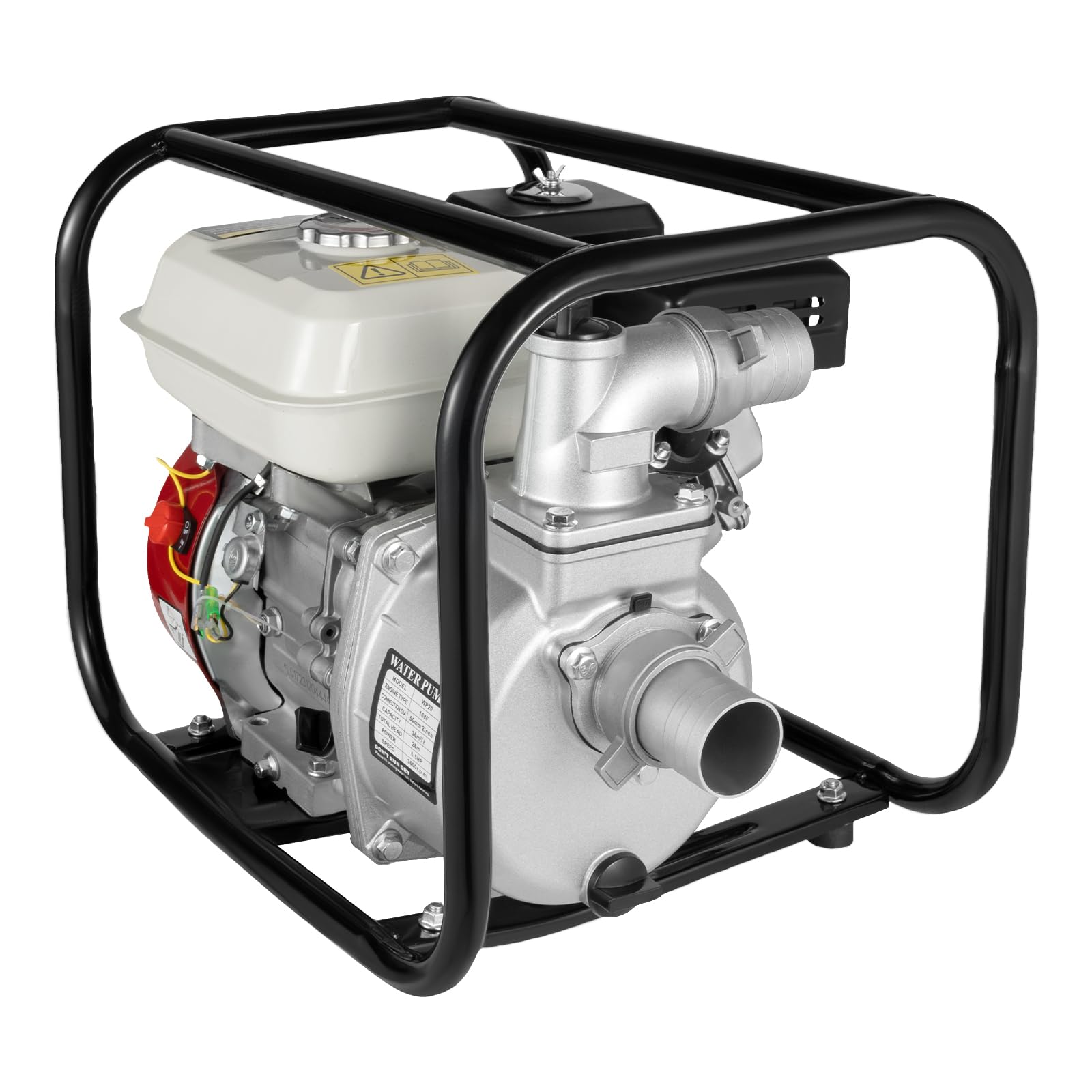 Bomba de agua de motor de gasolina, bomba de agua de gasolina de 4 tiempos, bomba de agua de gasolina de 210 cc, bomba de agua sucia para agricultura, horticultura, construcción