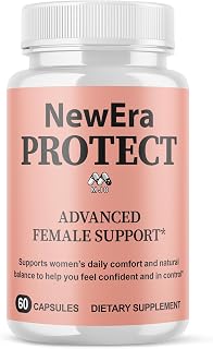 New Era Protect Capsules, Official Newera Protect Pills for Women with All Natural Ingredients, Advanced Formula New EraProtect Womens Health and Wellness Support Vitamin Supplement (60 Capsules)
