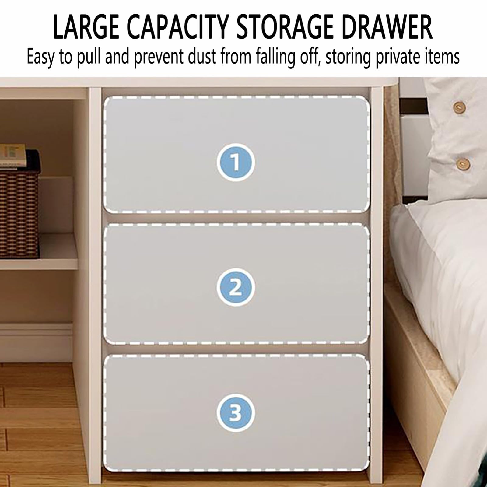 Scrivania Ad Angolo con Cassetti, Scrivanie per L'home Office con Libreria, Scrivania Moderna per La Camera da Letto Dell'home Office D,140X48X75CM