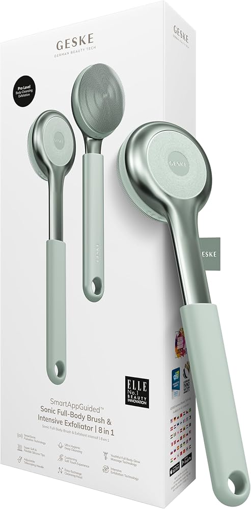 Amazon.com : GESKE Sonic Full-Body Brush & Intensive Exfoliator