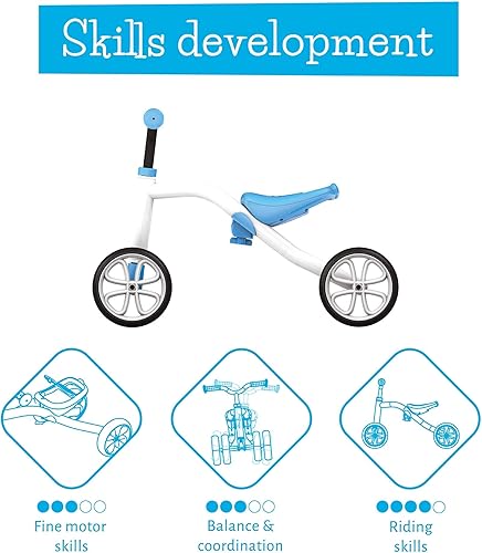 Miniatura 3 de cuadriciclo Grow-with-Me Chillafish Quadie, 4 ruedas, 16 pulgadas, Lime