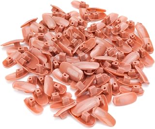 200PCS Replacement Refill Nail Tips False Nail Tips for Flexible Nail Training Hand Practice Fake Nail Hand Nail Display Manicure Supply DIY Nail Practice