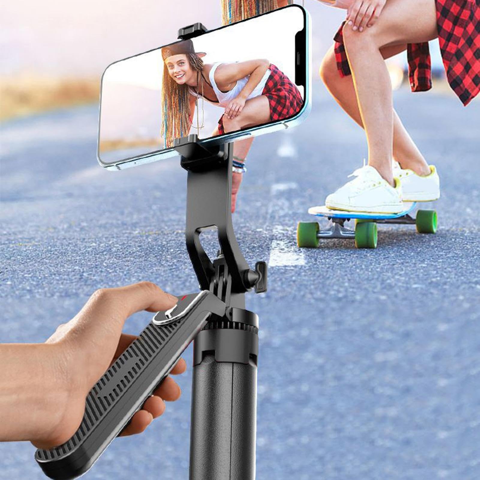 Perche À Selfie pour Smartphone Perche À Selfie À Quatre Pieds