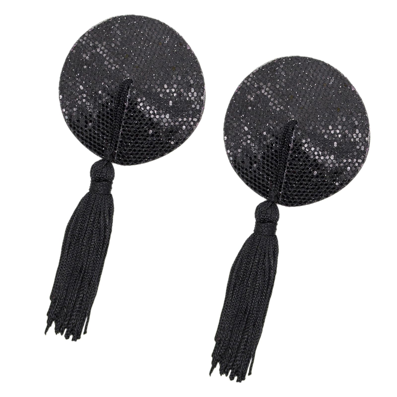Nucelit Unisex Dda Women's Sequins Tassels Nipple Covers Adhesive Silicone Pasties Raves Breast Petals Sticky Bras Nipple Stickers Breast Petal