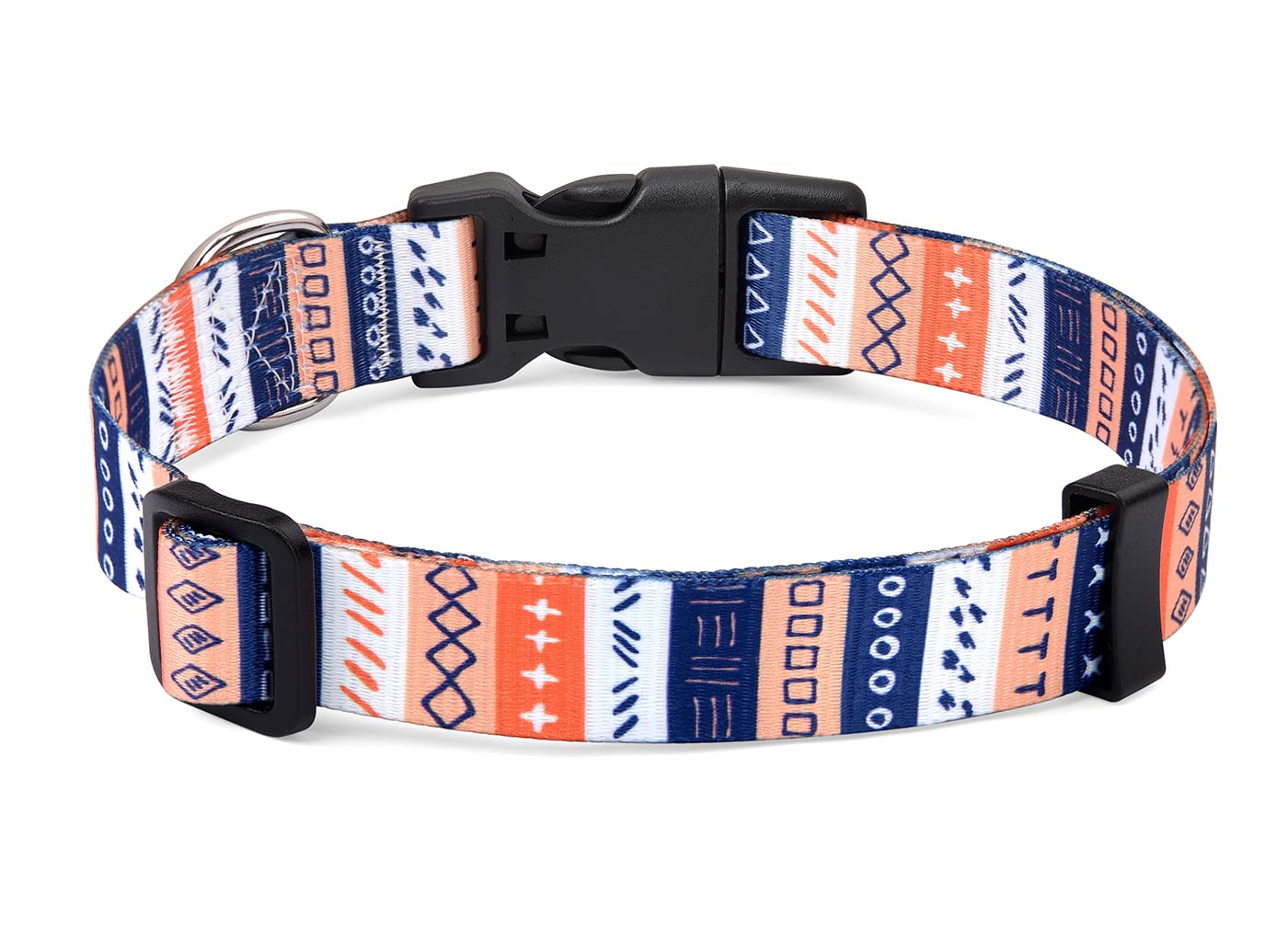 Mihqy Dog Collar for Small Dogs, Cute Small Medium Large Dog Pet Collar, with Floral Patterns, Soft Adjustable for Boy Girl Female Male Puppy Dog Collar(Floral Blue,S) — view 36