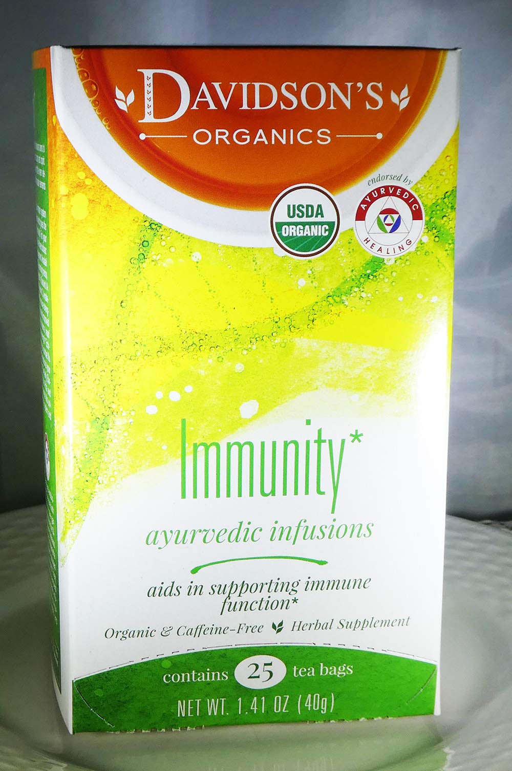 Tea Bag Box 25 Organic, Immunity Ayurvedic Infusion