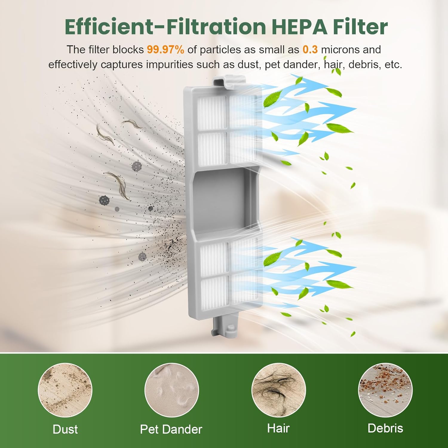 13 Pcs Replacement Parts Compatible with iRobot Roomba 205 DustCompactor Vac Robot Vacuum, Accessories Kit include 2 Main Brushes, 4 Filters, 6 Side Brushes, 1 Cleaning Tool