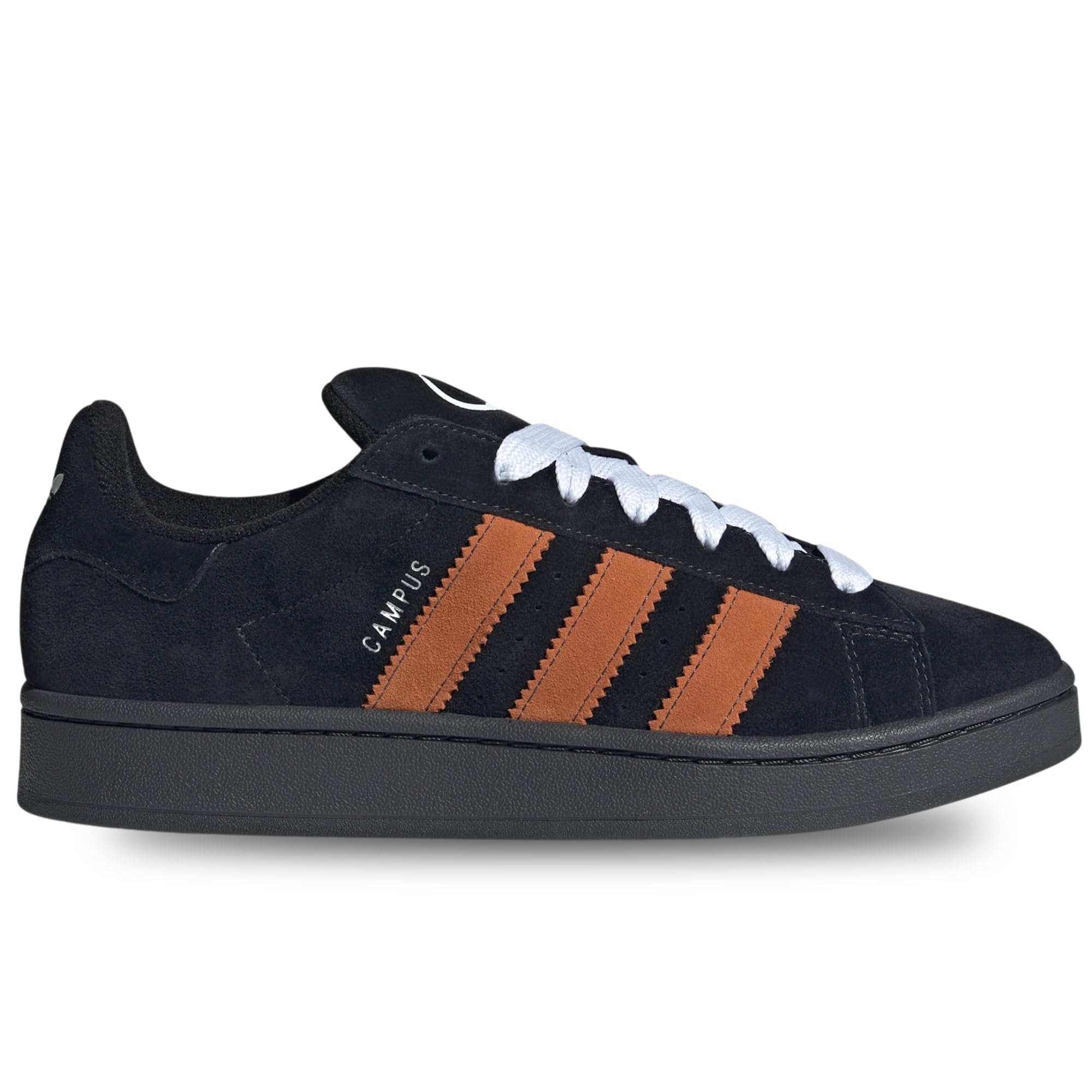 Adidas Campus 00s Carbon Orange Cloud White : chaussures skate rétro - 4