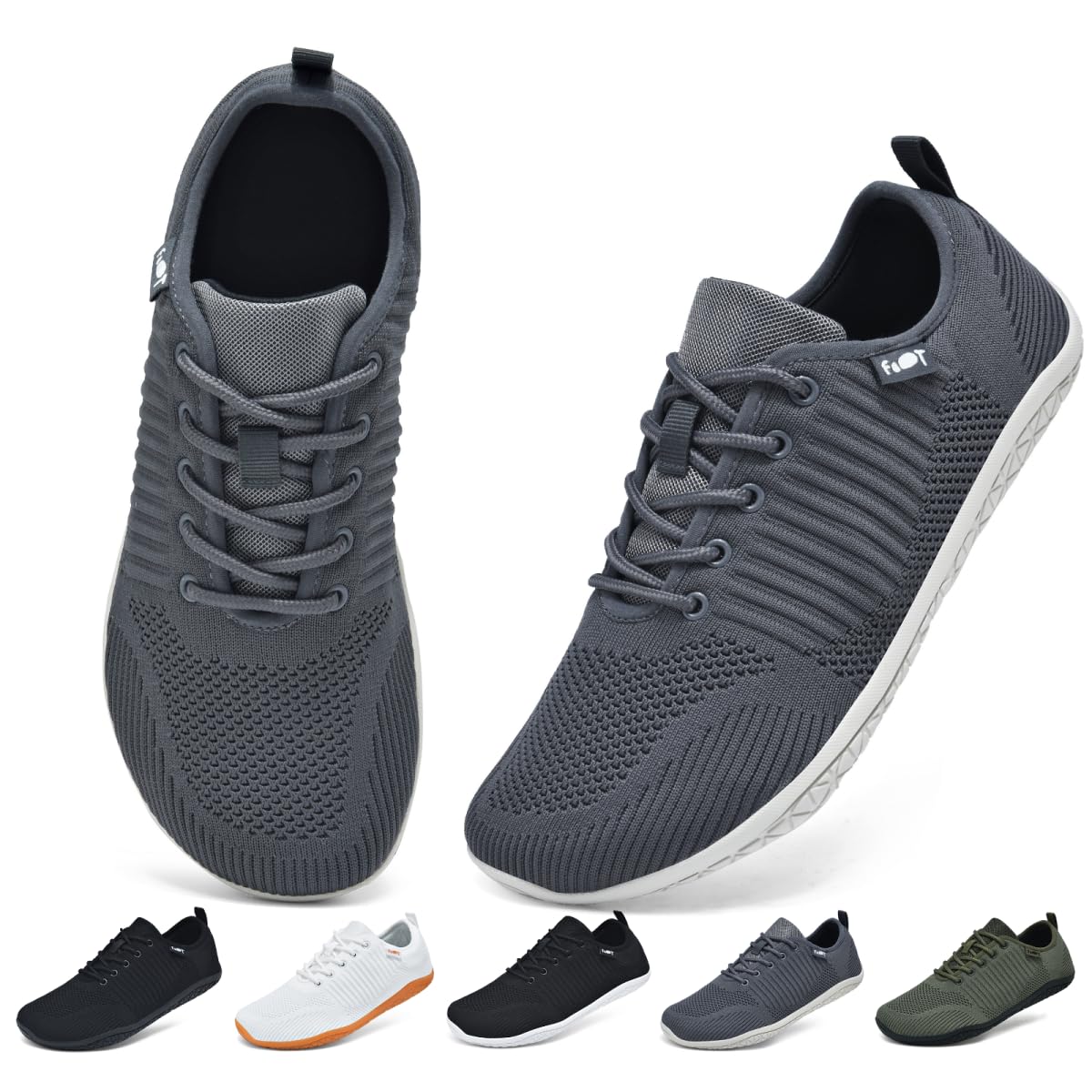 Zapatillas Barefoot Unisex Calzado Respetuoso Punta Ancha 37-48