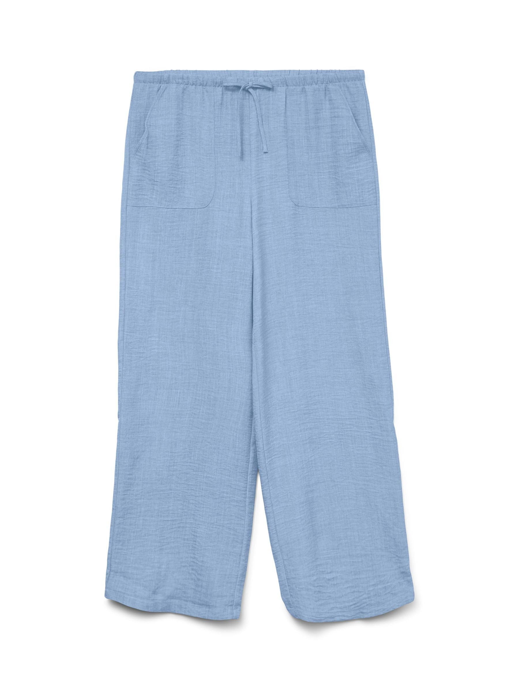 VERO MODA Female Hose mit weitem Beinschnitt VMMELANEY Hohe Taille Hose