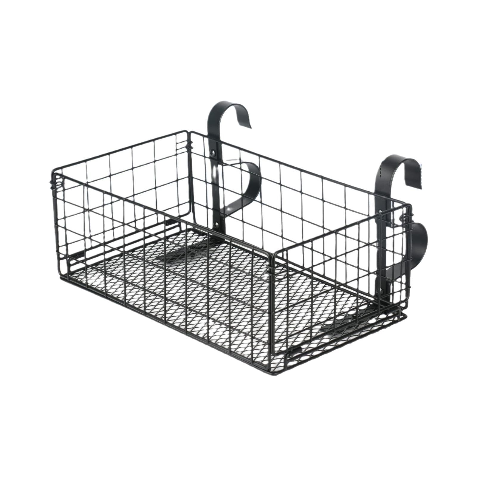 CALANDIS® Poolside Storage Basket Iron Cup Holder for Sunglasses Pool Toys Drinks | 1 Pool Side Basket-image-3