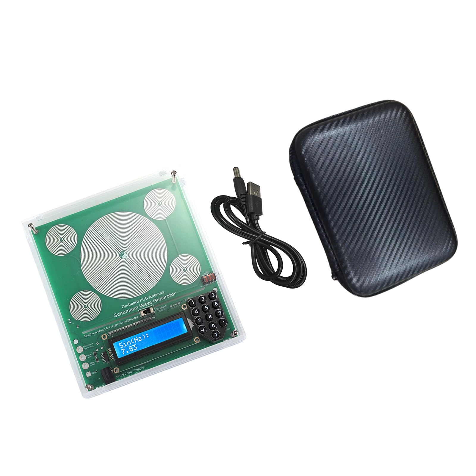 Générateur de forme d'onde portable 5 V de 0,01 Hz à 100 000 Hz