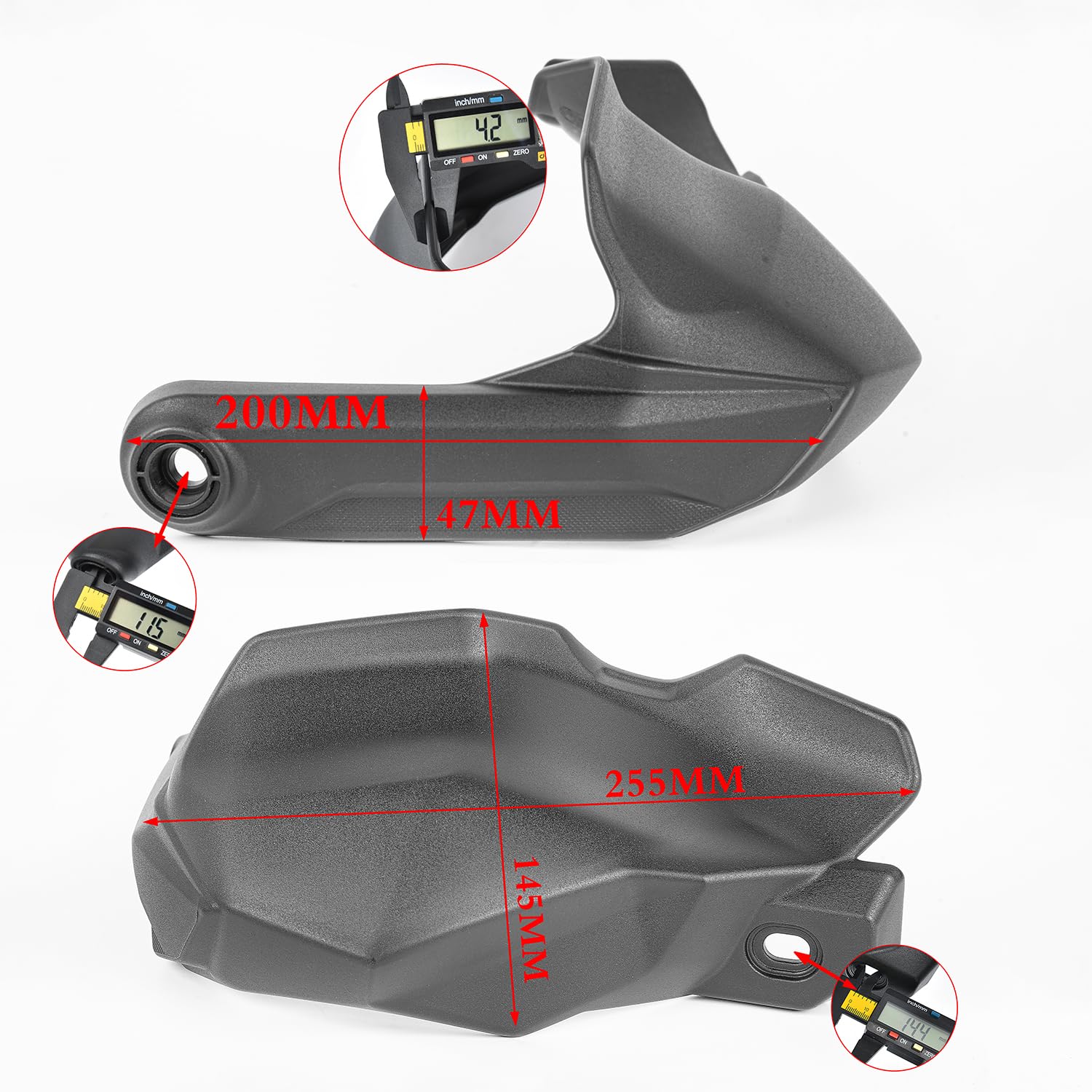 Motorrad Versys 650 Handschützer Lenker Handbürstenschutz Bremskupplungsschutz Luftstrom Windschutz Deflektor Windschutzscheibenabdeckung für KLE650 Versys650 Versys-650 KLE 650 2022 2023