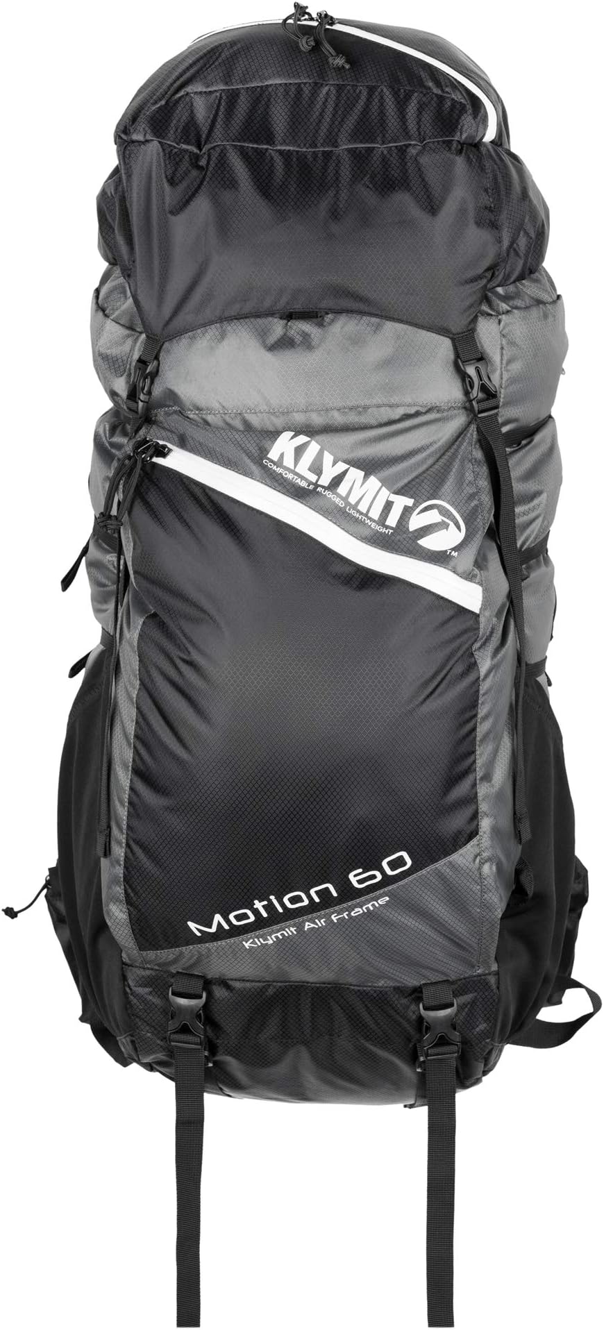 Klymit Motion Multi-Day Pack, Lightweight Multi-Day Hiking Backpack With Air Frame Technology, 60 L