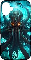 Vista 23 de Octopus Kraken Monster Sea Creature Animals Ocean Fantasy Case for iPhone 16