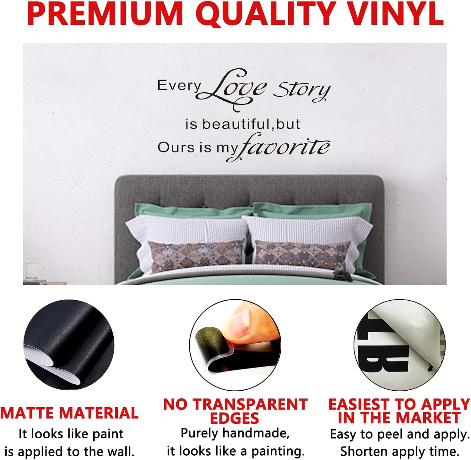 Wall Stickers, Large Wall Stickers, Non-Printing - Image 3